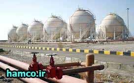 نخستین عرضه گاز مایع پالایش نفت آبادان به مقصد عراق