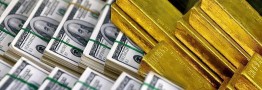 افزایش قیمت طلا به دنبال کاهش ارز دلار